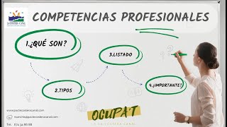 Competencias profesionales [upl. by Noraa]