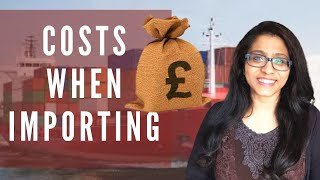 A COMPLETE Breakdown of Costs when IMPORTING into UK  Must Watch [upl. by Ellicec]