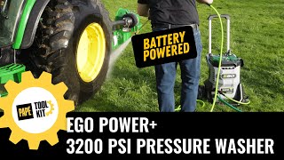 EGO Power 3200 PSI Pressure Washer [upl. by Terrena]