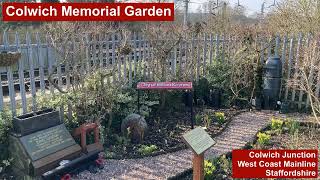 Colwich Memorial Garden  Colwich Junction  Rail Accident  19th September 1986  Staffordshire [upl. by Citarella]