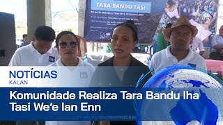 Komunidade Ilimanu Realiza Tara Bandu Hodi Proteje Biodiversidade Ekosistema Tasi Nian [upl. by Massiw]