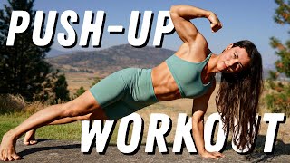 Build Muscle with PushUps  100 PushUp Workout Routine [upl. by Amapuna]