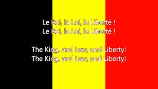 La Brabançonne  National Anthem of Belgium EnglishFrenchDutchGerman lyrics [upl. by Adnilreb893]