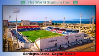 Unipol Domus Sardegna Arena  Cagliari Calcio  The World Stadium Tour [upl. by Rednael]