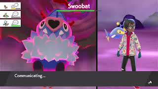 Pokémon Sword  Battling Dynamax Swoobat 1 [upl. by Beutler]