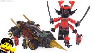 LEGO Ninjago Legacy Coles Earth Driller review 70669 [upl. by Dyana]