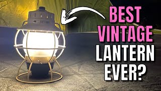 Best Vintage Camping Lantern Ever – Barebones Railroad Review [upl. by Hsara]