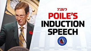 Hockey Hall of Fame Induction Speech David Poile [upl. by Henriette988]