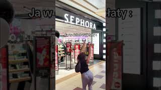 JA W DZIEŃ WYPŁATY…😅 skincare kosmetyki skincareroutine sephora [upl. by Lledualc]