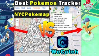 Best Pokemon Tracker for Pokémon GO in Hindi  NYCPokemap Vs WeCatch Pokemon Tracker Which is safe [upl. by Myo]