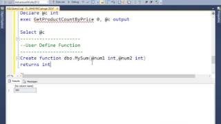 27 Implementing User Defined Functions in SQL Server [upl. by Lewes418]