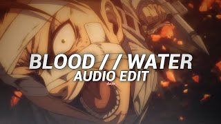 blood  water  grandson edit audio  tiktok version  eren yeager [upl. by Gillette410]