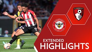 Brentford 22 AFC Bournemouth  Extended Highlights [upl. by Ahsiekal870]