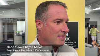 Emporia State Soccer Coach Bryan Sailer talking after NCAA Selection Show [upl. by Raval]