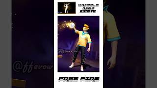 Free Fire Dribble King Emote  freefire garenafreefire freefireshorts ‪ffevowarrior [upl. by Anawqahs]