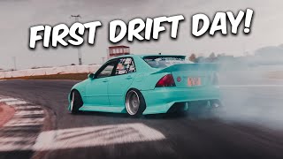 Is our Lexus is200 a good drift car  Testing the 1UZ on track [upl. by Nidorf830]