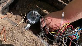 Fix leaking  weeping valve irritrol 2400 T irrigation sprinkler system repair [upl. by Rodi]