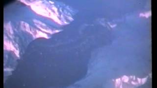 Flight from FFM over Greenland to LA 1979  USA Denmark Super8 Travel Channel [upl. by Genvieve]