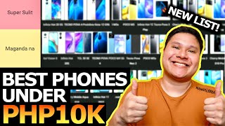 Top Smartphones Under PHP10K Tier List 2022 Updated [upl. by Abbie802]