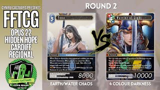 Cardiff Regional R2 Yuna Chaos vs WoL4 Darkness  Opus 22  Cymru Cactuars  Final Fantasy TCG [upl. by Blackmun]