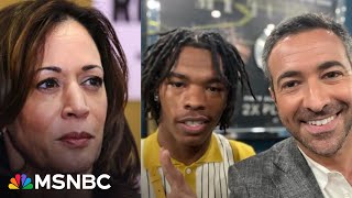 Lil Baby on rap the trap Kamala amp Obama Full Ari Melber intv in studio [upl. by Peper]