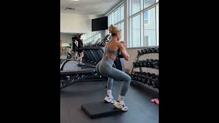 ladies yoga exercise shorts shortsfeed video 58 [upl. by Lraed]