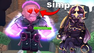 NEW TDS Boss is the BIGGEST SIMP ever  ROBLOX [upl. by Brathwaite103]