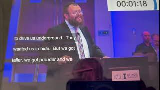 Rabbi Dovid Tiechtel remarks at the University of Illinois Board of Trustees meeting 91924 [upl. by Heintz774]