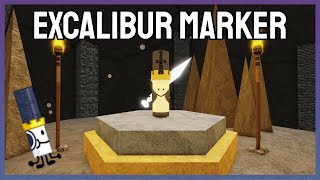 How to find the quotExcaliburquot Marker ROBLOX FIND THE MARKERS [upl. by Scherman849]