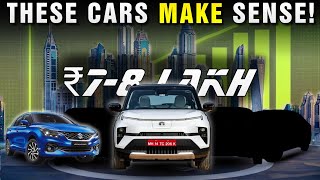 BEST Cars Under ₹ 78 Lakh Budget in India 2024Top 5 Cars Under ₹ 7 to 8 Lakhs In India [upl. by Auhsuoj771]