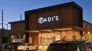 Fadis  Mediterranean Restaurant  Houston  Texas [upl. by Baudin]