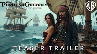 PIRATES OF CARIBBEAN Return Of Davy Jones  Teaser Trailer 2025  Johnny Depp  Disney Studios [upl. by Oir]