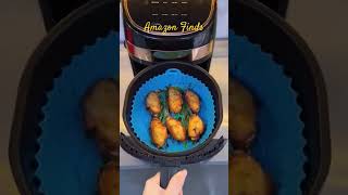 3Pack Air Fryer Silicone Pot 85 Inch Air Fryer Baskethttpsamznindd4VTWcD [upl. by Aihsak]