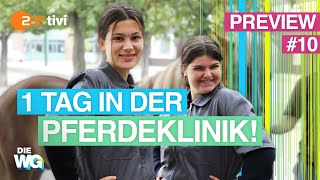 PRAKTIKUM als PFERDEDOKTORIN 🐴👩🏻‍⚕️ Folge 10  SNEAK PREVIEW  Die MädchenWG – Wir in Wien [upl. by Anatollo]