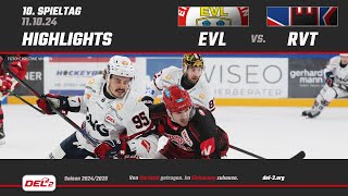 Game Highlights Spieltag 10 EV Landshut vs Ravensburg Towerstars [upl. by Baun249]