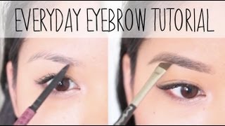 Everyday Eyebrow Tutorial [upl. by Anirhtak]