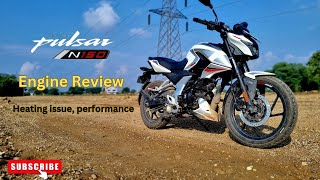 Engine Review Bajaj Pulsar N150  Engine Heating Performance [upl. by Crosley483]