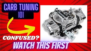 CARB TUNING 101 Tuning basics explained [upl. by Kolnick957]