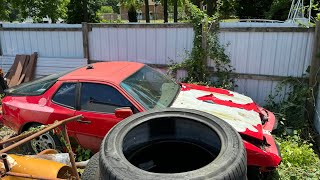 Saving a 88 Porsche 944S and a 86 944 from the scrap yard Can they be road worthy again [upl. by Ahsiener]