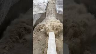 Spillway in low inflow vs high inflow scenario [upl. by Anayek]