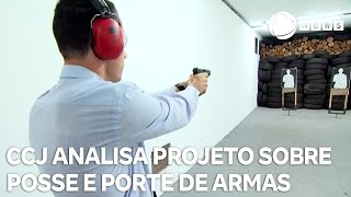 CCJ da Câmara analisa projeto sobre posse e porte de armas [upl. by Gnahc]