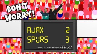 🏆AJAX vs SPURS the song🏆 33 Champions League Parody Moura HatTrick Goals Highlights [upl. by Atteve]