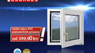 Bauhaus  PVC prozori već od 39999knwmv [upl. by Suixela]