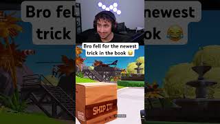 Bro fell for the newest trick in the book 😭💀 fortnite fortniteshorts fortnitememes [upl. by Ettevi]