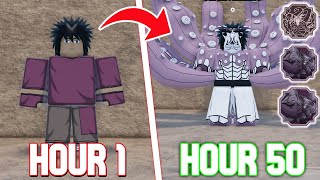 Spending 50 Hours MASTERING Every 8 Tails Version in Shindo Life  Roblox [upl. by Yllatan]