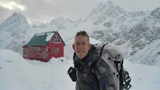 Camping in an Alaskan Survival Cabin [upl. by Paschasia]