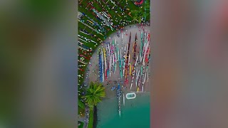 Amazing moments from the worlds largest outrigger canoe race Queen Lili’uokalani [upl. by Artim]