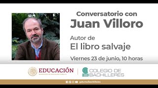 CONVERSATORIO CON JUAN VILLORO [upl. by Anaugahs]