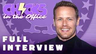 Sam Heughan Talks New Priyanka Chopra RomCom  Outlander Season 7 [upl. by Ydnec976]