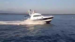 Beneteau Antares 1080 Fly quotSpruzzi di Marequot in navigazione [upl. by Euginom]